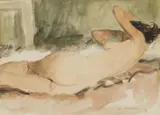 Robert Broadley, Reclining Nude
