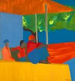 Trevor Coleman, Figures by a Wall