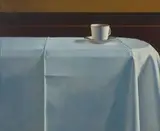 Wim Blom, Coffee Cup, oil on canvas