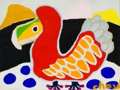 Malcolm de Chazal, Dodo, gouache on paper