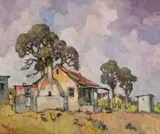 Conrad Theys, Labourer's Cottage with Veranda