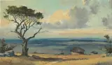Transkei by Christopher Tugwell, oil on board, sold Sep 2019