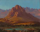 Tinus de Jongh, Bains Kloof, oil on canvas