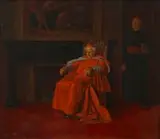 Continental School, 19th Century, Disastrous Message, oil on panel