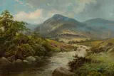 Alfred Fontville de Breanski, Highland Scene