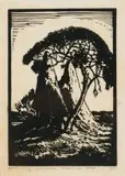 Mier Hope, SWA (sic) (Ant Heaps) (Nilant 113) by Jacobus Hendrik Pierneef, linocut, sold Jun 2019