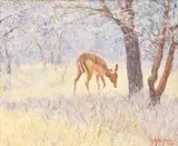 Giuseppe Bottero, Leisure Time, oil on canvas
