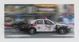 Thierry Guetta, Metro Polisa, colour screenprint