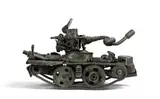 Willie Bester, Peace Tank, welded found steel objects