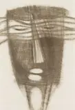 Wopko Jensma, Portrait, charcoal on paper
