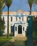 Theological Faculty, Stellenbosch by Errol Boyley, 2000, oil on canvas, offered Jun 2019