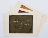 Dirk Meerkotter, Five Etchings, portfolio, colour etchings in a cardboard folder