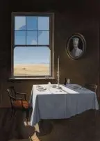 Keith Alexander, The Gourmet, oil on canvas