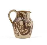 Gordon Mbatha, Jug, painted and fired ceramic