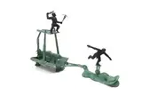 David Brown, Untitled I, bronze with dark brown and green patina