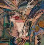 Philip Badenhorst, Little Cold Winter Still Life, oil on canvas laid down on board