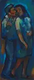 Kenneth Baker, Hier's 'n soentje vir jou, oil on board