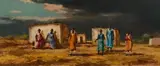 Ndebele Women in Traditional Dress by Otto Klar, oil on board, sold Jul 2019