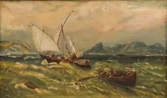 Charles Rolando, Madagascar, oil on canvas