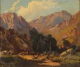 Tinus de Jongh, Cederberg Landscape, oil on canvas