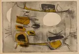 Cecily Sash, Abstract IV, colour etching and aquatint