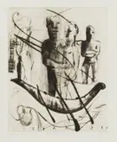 Deborah Bell, Departure, etching