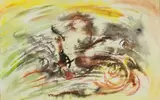 Cecil Higgs, Kelp in Tide II, No. 26, mixed media