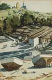 Hermanus by Sydney Carter, watercolour on paper, offered Jul 2019