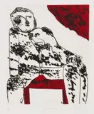 Robert Hodgins, Alcove, colour etching
