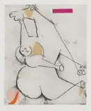 Gioco Perfetto by Marino Marini, colour etching, offered Jul 2019