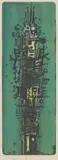 Dirk Meerkotter, Abstract in Green, colour etching