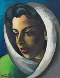 Johannes Meintjes, Kop met Doek (Head with Scarf, based on Mimi Coertse)