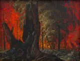 Vladimir Tretchikoff, The Forest Fire