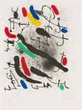 Liberté des Libertés by Joan Miró, colour lithograph, sold May 2019