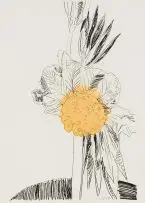 Flowers by Andy Warhol, 1974, hand-coloured screenprint, offered May 2019