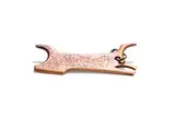 Cecily Sash, Copper Pendant II, engraved and hammered copper