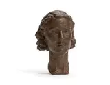 Moses Kottler, Joyce, bronze with a brown patina