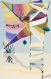 Cecily Sash, Abstract Composition