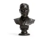 Anton van Wouw, Bust of Louis Botha, bronze with a dark brown patina; cast by the Buongirolami foundry, Rome