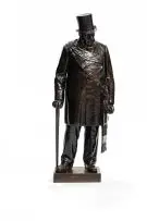 Anton van Wouw, Paul Kruger, bronze with a dark brown patina; cast by the Nisini foundry, Rome
