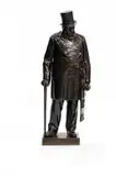 Anton van Wouw, Paul Kruger, bronze with a dark brown patina; cast by the Nisini foundry, Rome