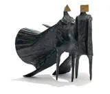 Lynn Chadwick, Jubilee, bronze with a black patina and polished surfaces