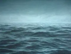 Jake Aikman, South Atlantic, oil on canvas