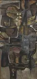 Cecily Sash, Insect Composition, mixed media on board