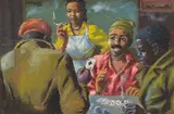 George Pemba, The Card Players