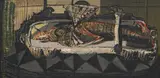 Christo Coetzee, Harlequin Fish, oil on board, in original artist frame
