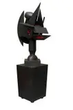 Prisoner by Edoardo Villa, welded and painted steel, sold May 2019