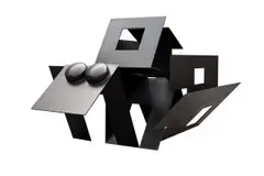 Environment by Edoardo Villa, welded and painted steel, offered May 2019