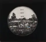 William Kentridge, Drawing from Felix in Exile, charcoal, pastel and poster paint on paper