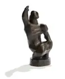 Sydney Kumalo, The Blessing, bronze with a brown patina, cast at the Vignali Foundry, Pretoria